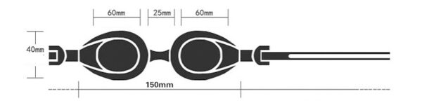 Waterproof & Anti-Fog Swimming Goggles – Clear Vision & Comfortable Fit - Image 3