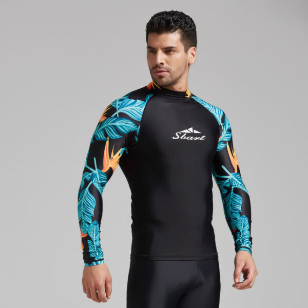 Men's Shirt Split One-piece Snorkeling Suit - Image 5
