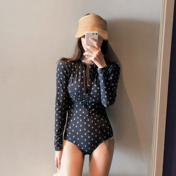 Slim Snorkeling Hot Spring Conservative Swimsuit - Image 5