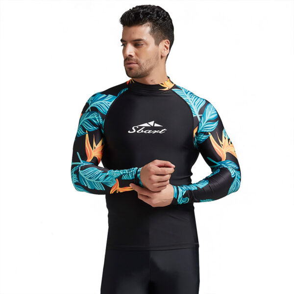 Men's Shirt Split One-piece Snorkeling Suit - Image 2