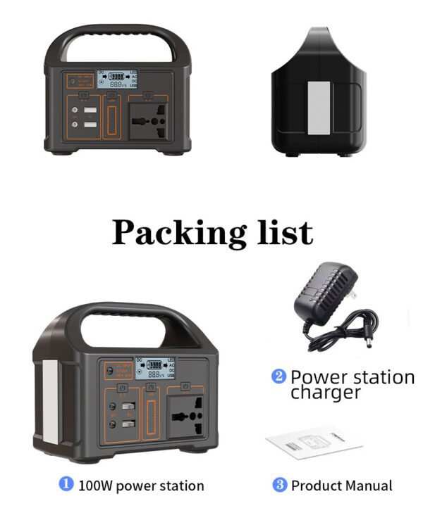 Outdoor Power Supply – Camping Lithium Iron Phosphate Super Power Bank for Reliable Energy - Image 3
